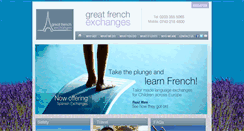 Desktop Screenshot of greatfrenchexchanges.com